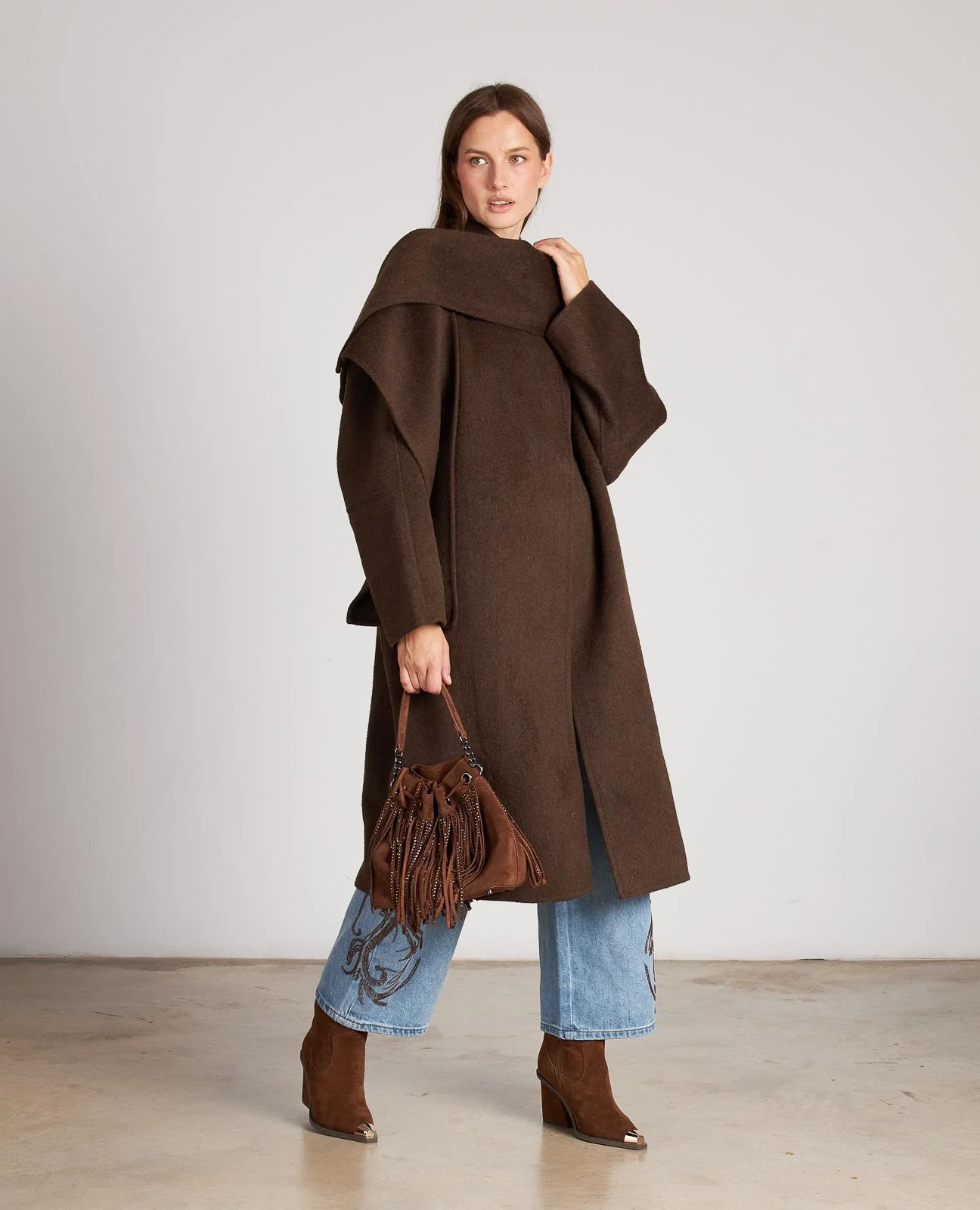 ABRIGO CON BUFANDA - Image 6