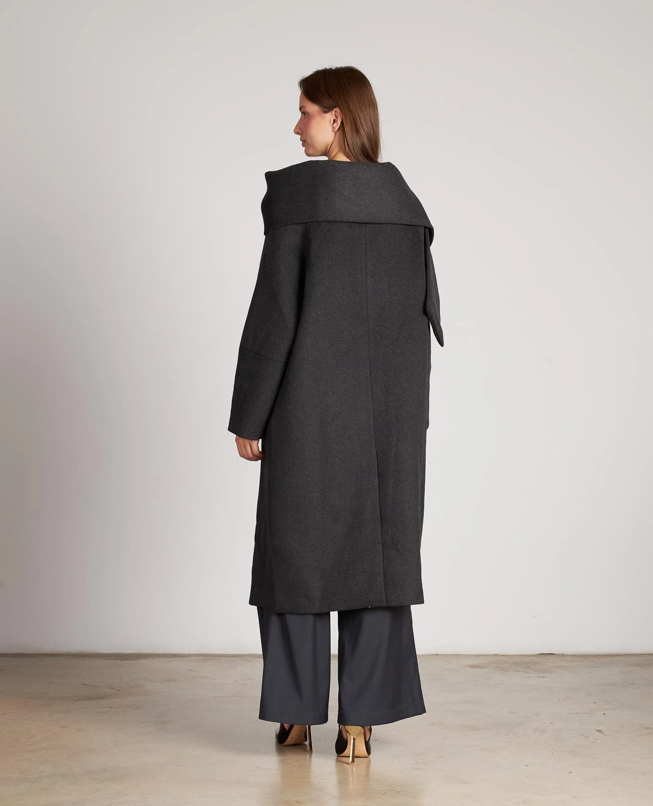 ABRIGO CON BUFANDA BOTONES - Image 8