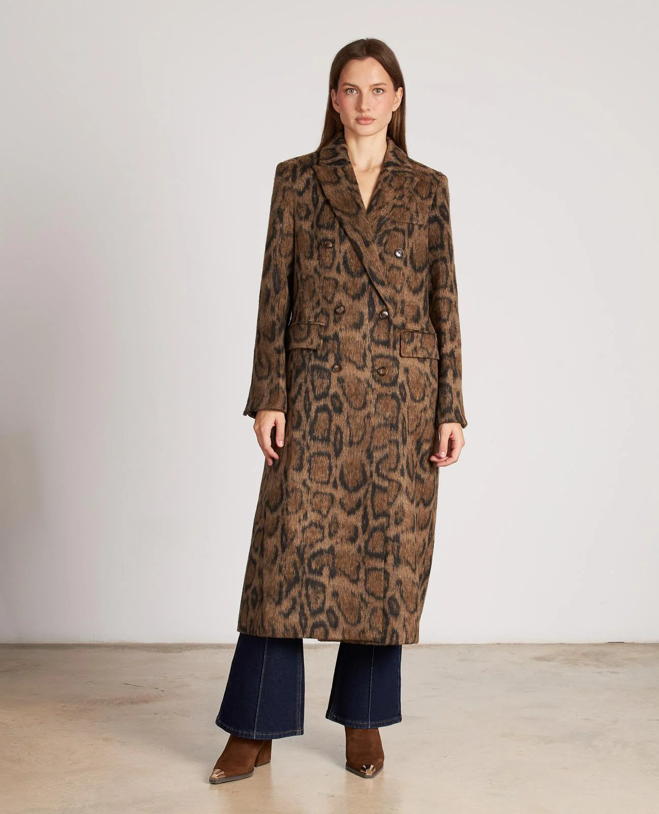 ABRIGO ESTAMPADO LARGO - Image 2