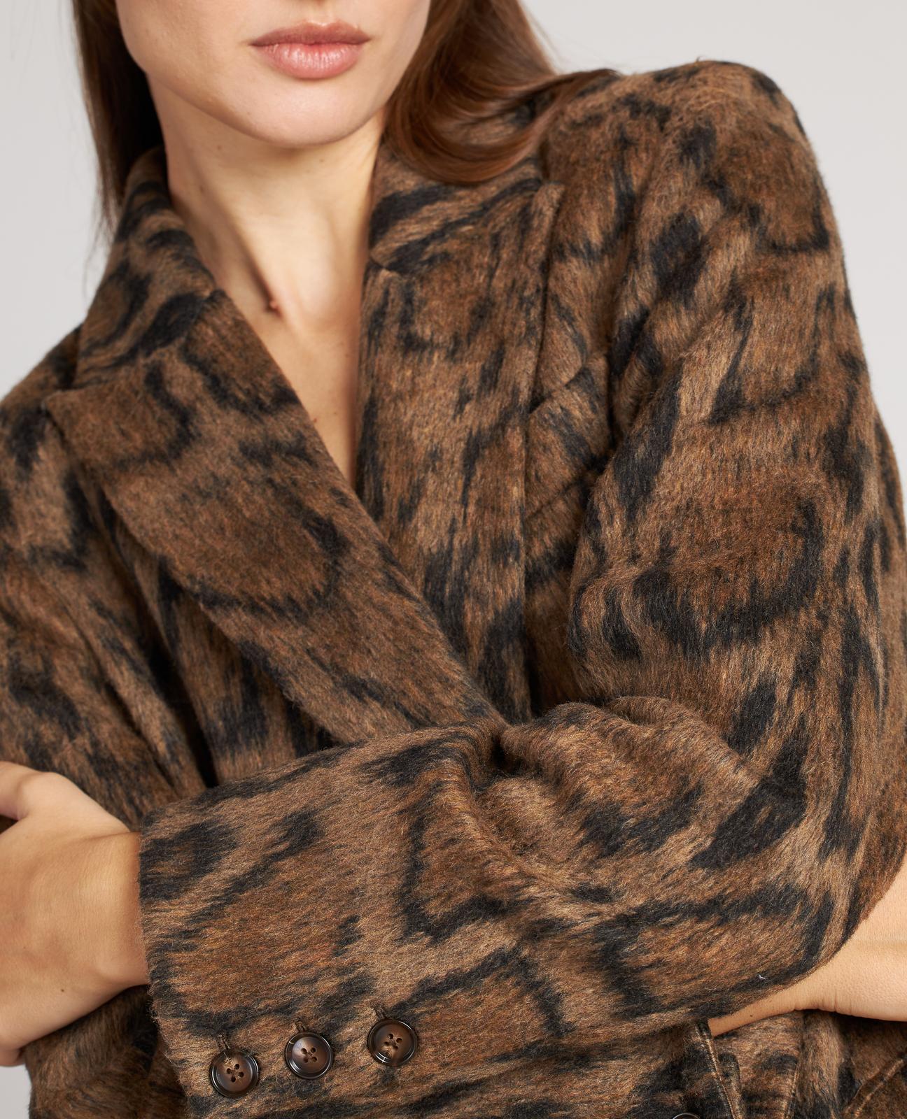 ABRIGO ESTAMPADO LARGO - Image 8