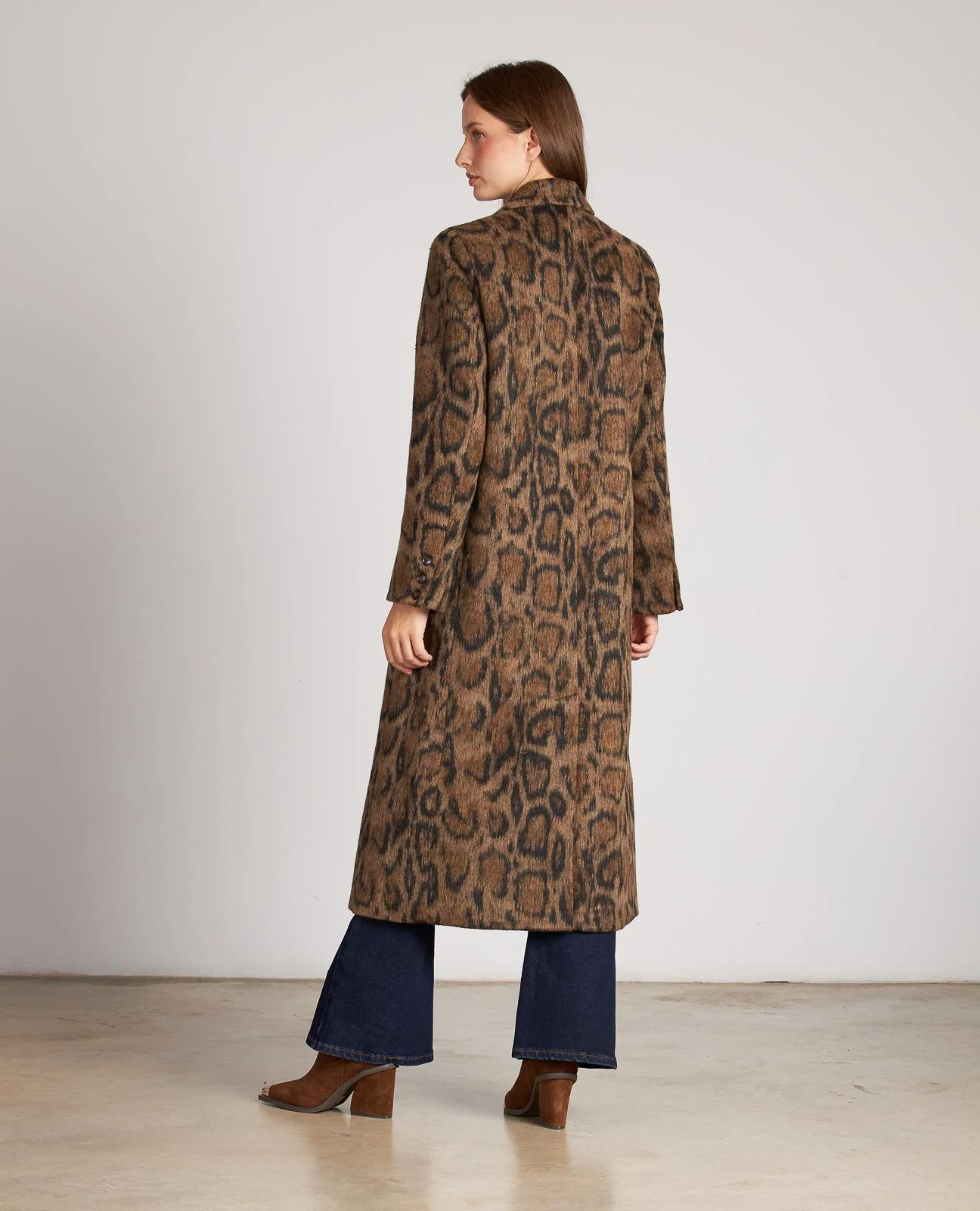 ABRIGO ESTAMPADO LARGO - Image 9