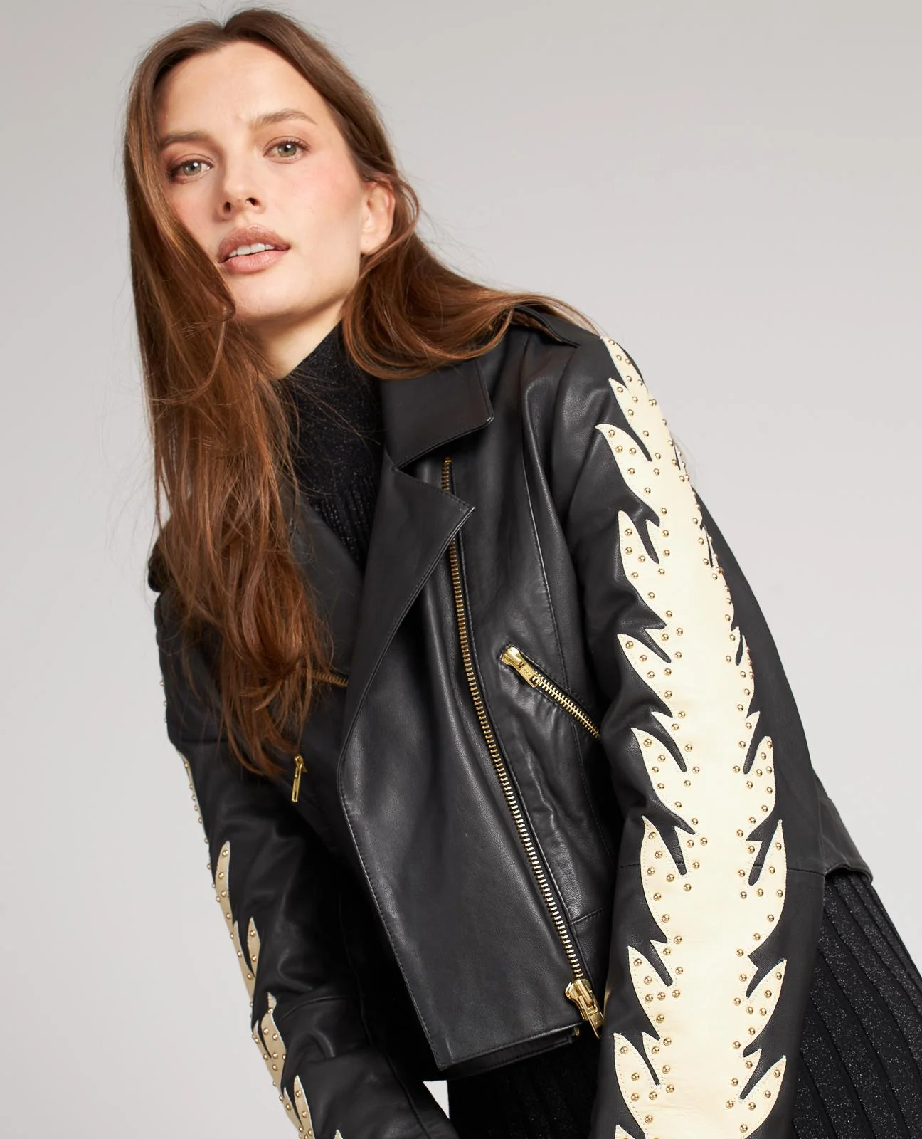BIKER PIEL LLAMAS - Image 2