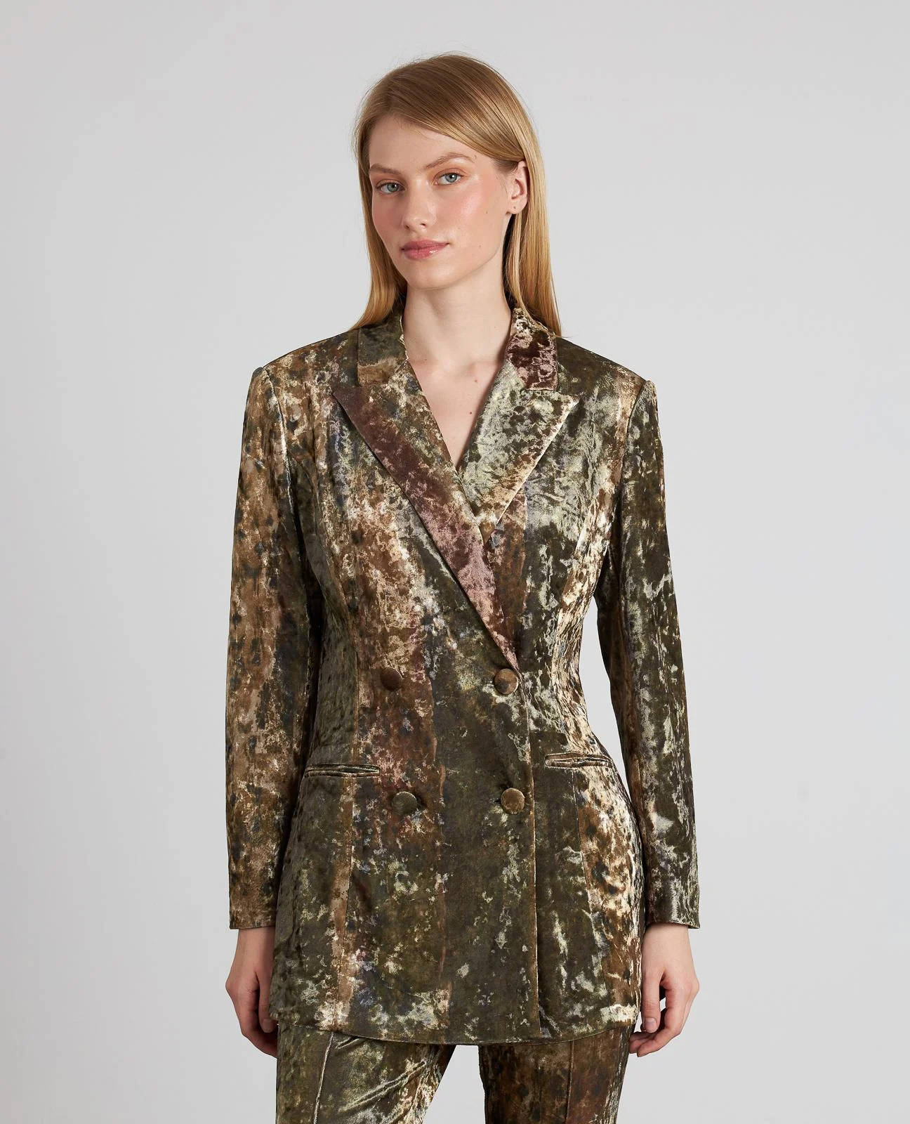 BLAZER CRUZADA TERCIOPELO - Image 3