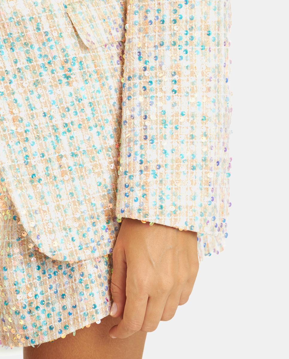 BLAZER CUADROS LENTEJUELAS - Image 5