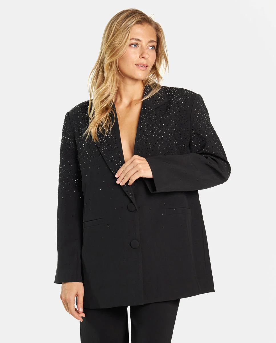 BLAZER CUELLO SOLAPA PEDRERÍA - Image 2