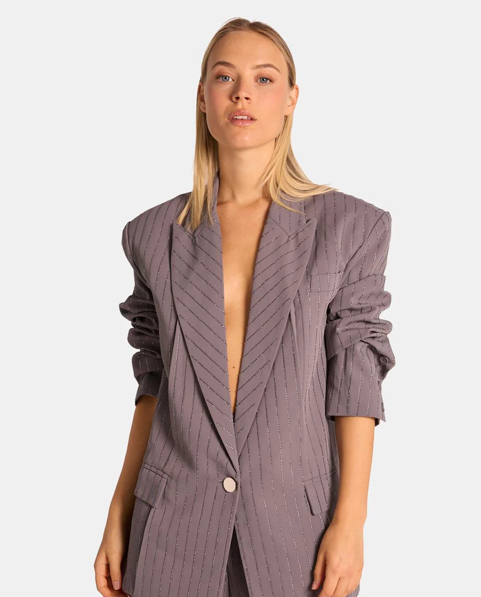BLAZER RAYA DIPLOMÁTICA BRILLOS