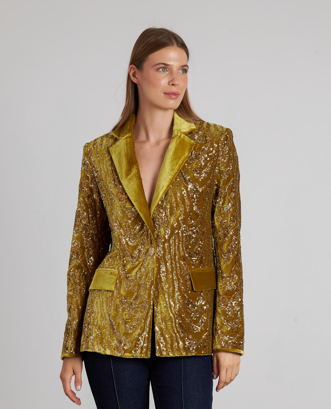 BLAZER TERCIOPELO LENTEJUELAS - Image 3