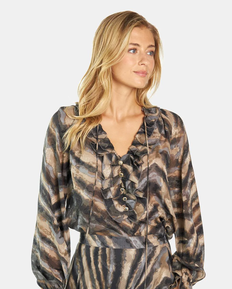 BLUSA CON ESTAMPADO - Image 5