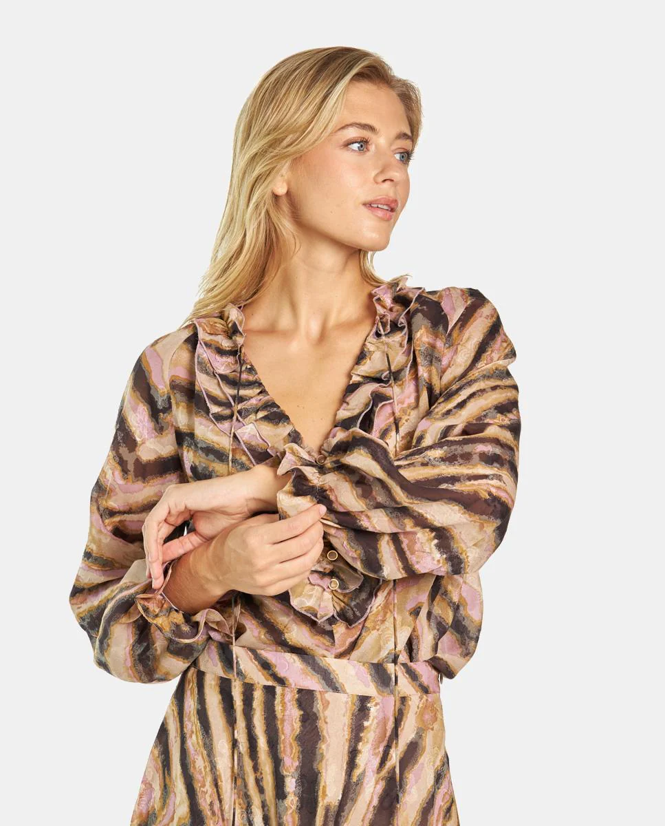 BLUSA CON ESTAMPADO - Image 2