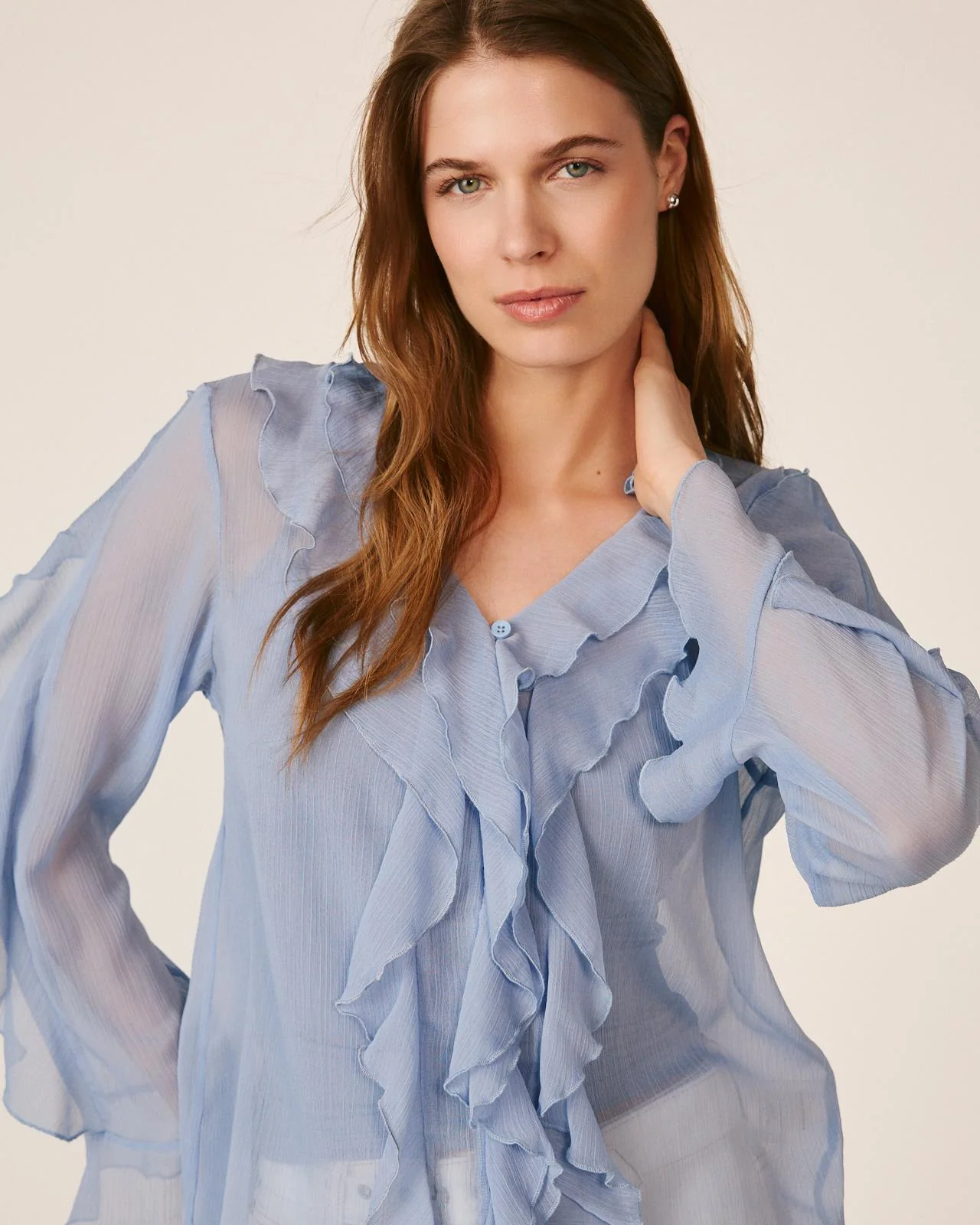 BLUSA CON VOLANTES - Image 3