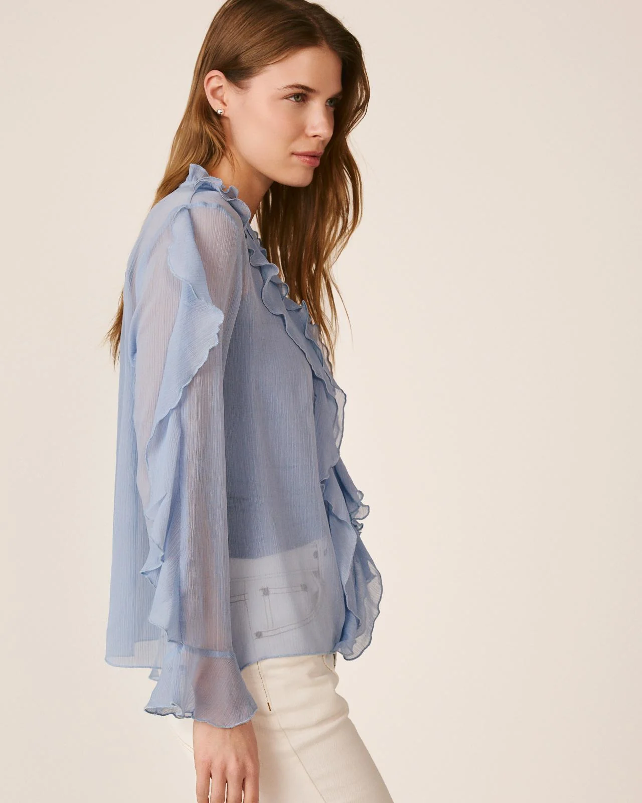 BLUSA CON VOLANTES - Image 5