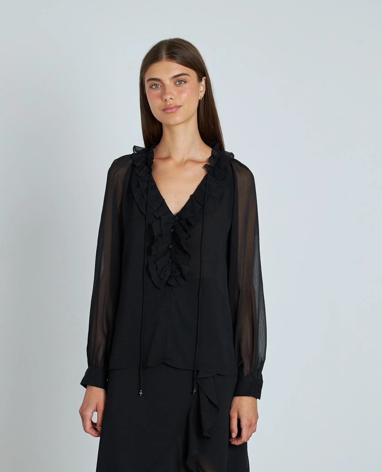 BLUSA CON VOLANTES - Image 3