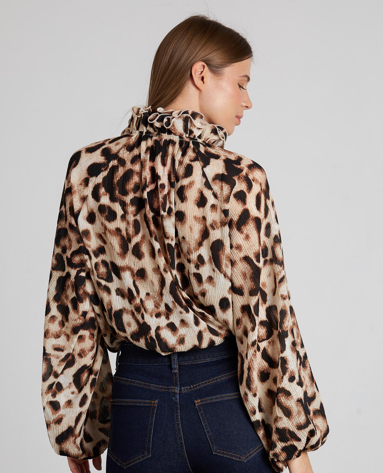 BLUSA CUELLO ANUDADO - Image 7