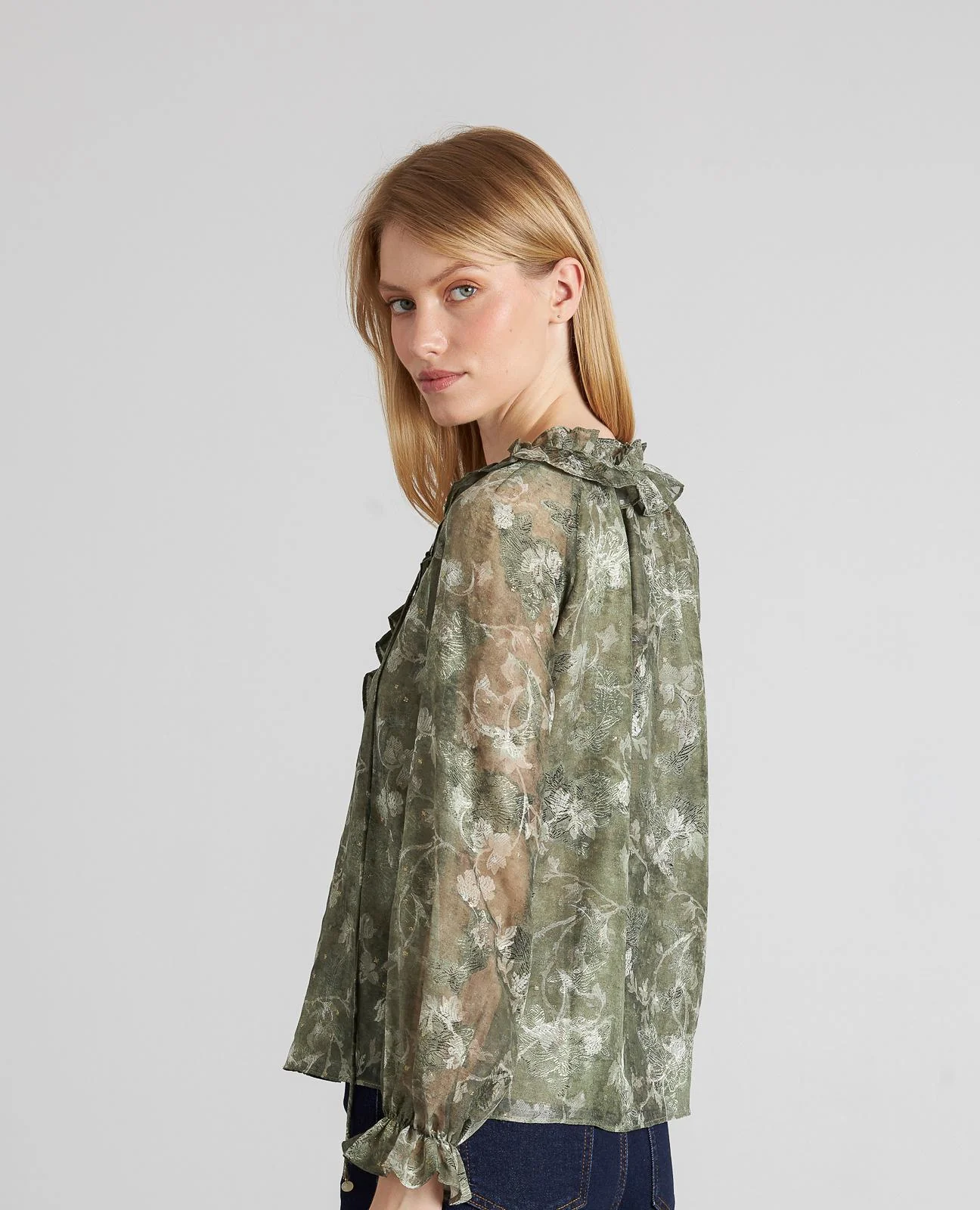 BLUSA CUELLO VOLANTES - Image 5