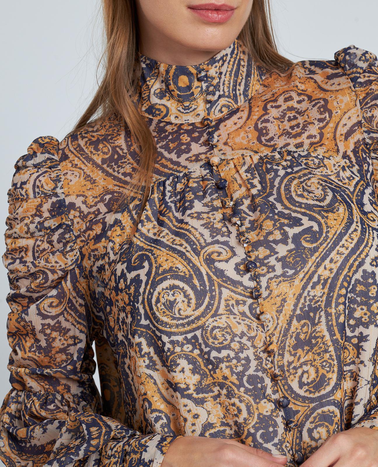 BLUSA ESTAMPADA ABOTONADA - Image 4