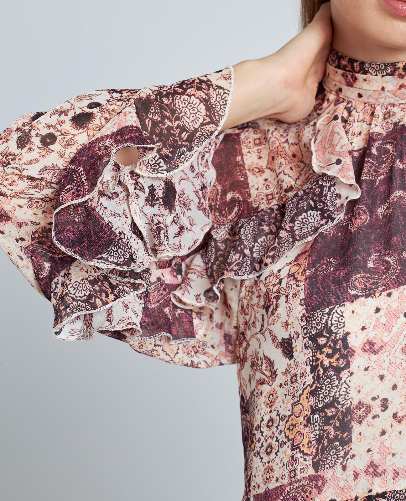 BLUSA ESTAMPADA VOLANTES - Image 4