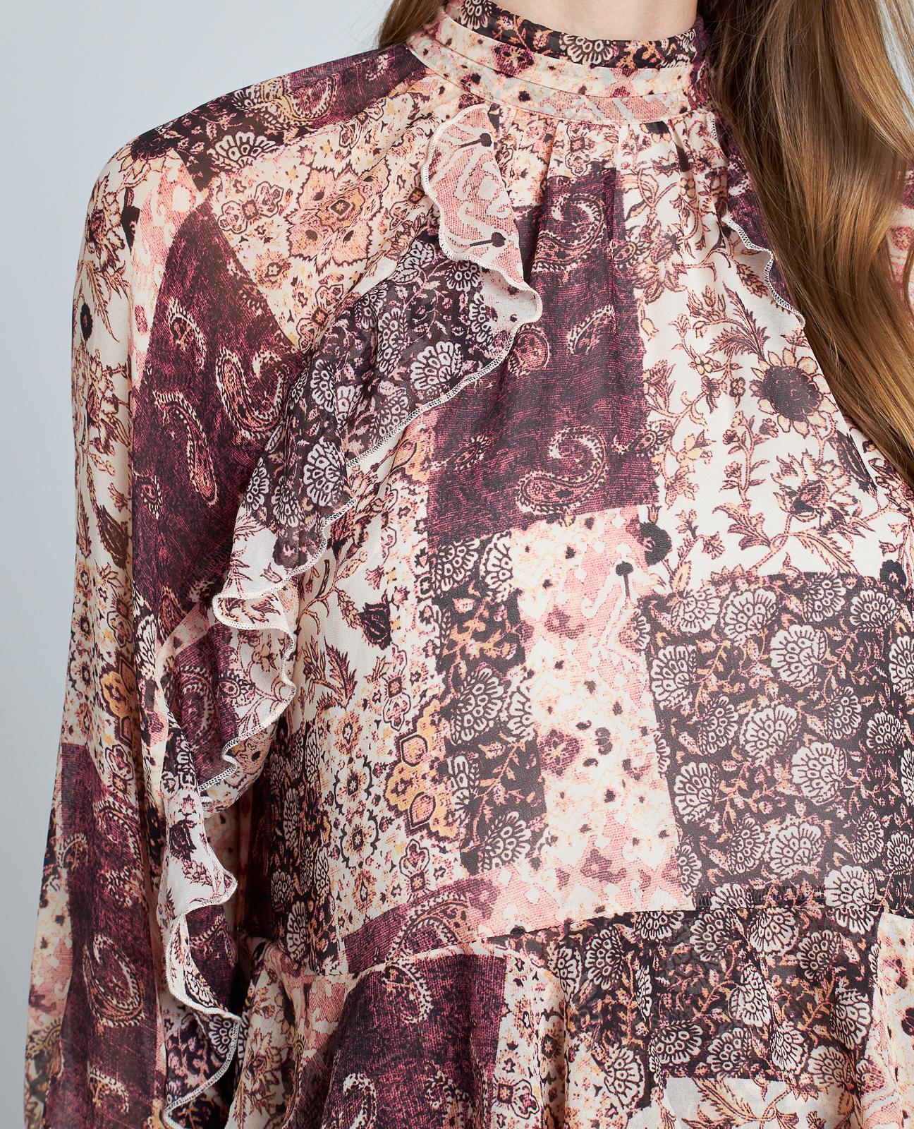 BLUSA ESTAMPADA VOLANTES - Image 5