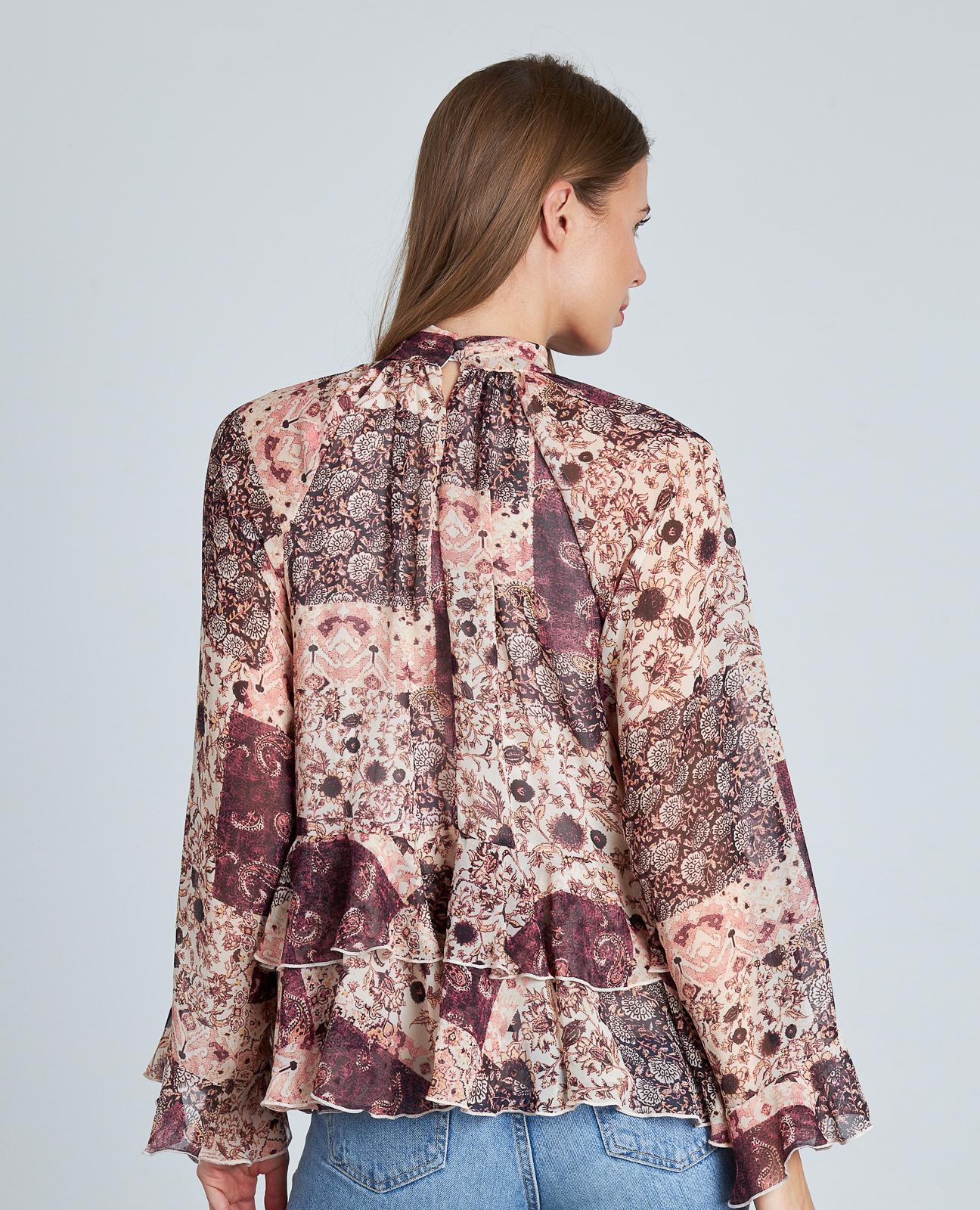 BLUSA ESTAMPADA VOLANTES - Image 7