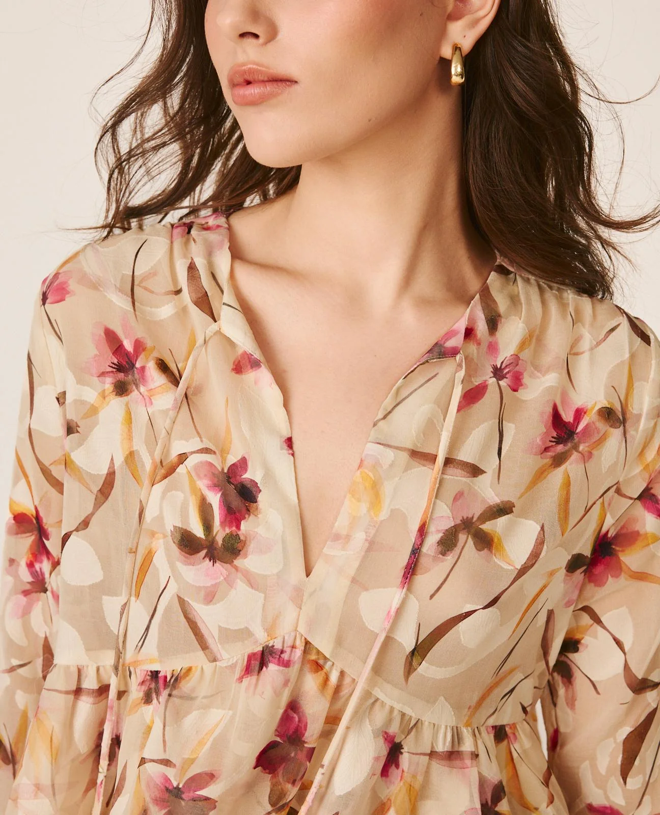 BLUSA FLUIDA FLORAL - Image 3