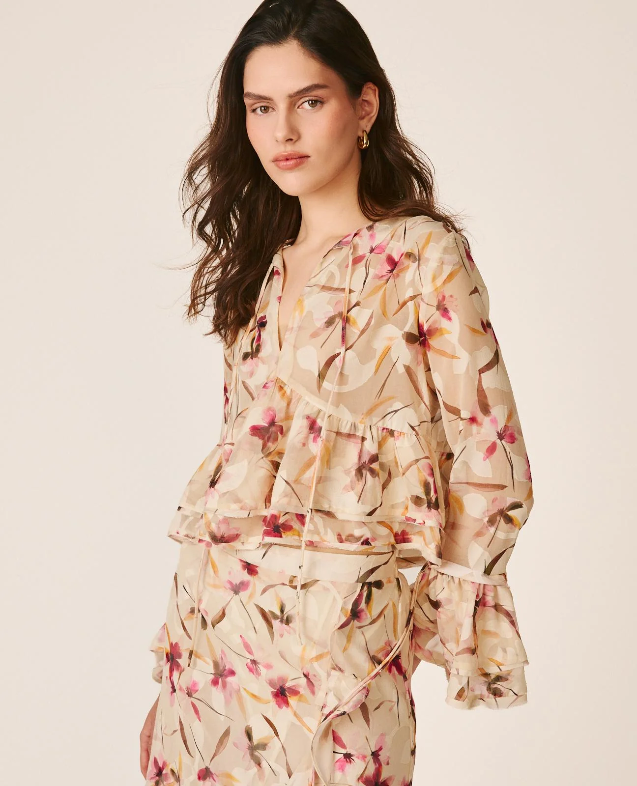 BLUSA FLUIDA FLORAL - Image 4