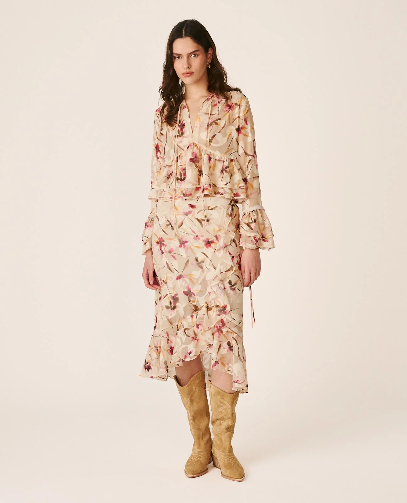 BLUSA FLUIDA FLORAL - Image 7