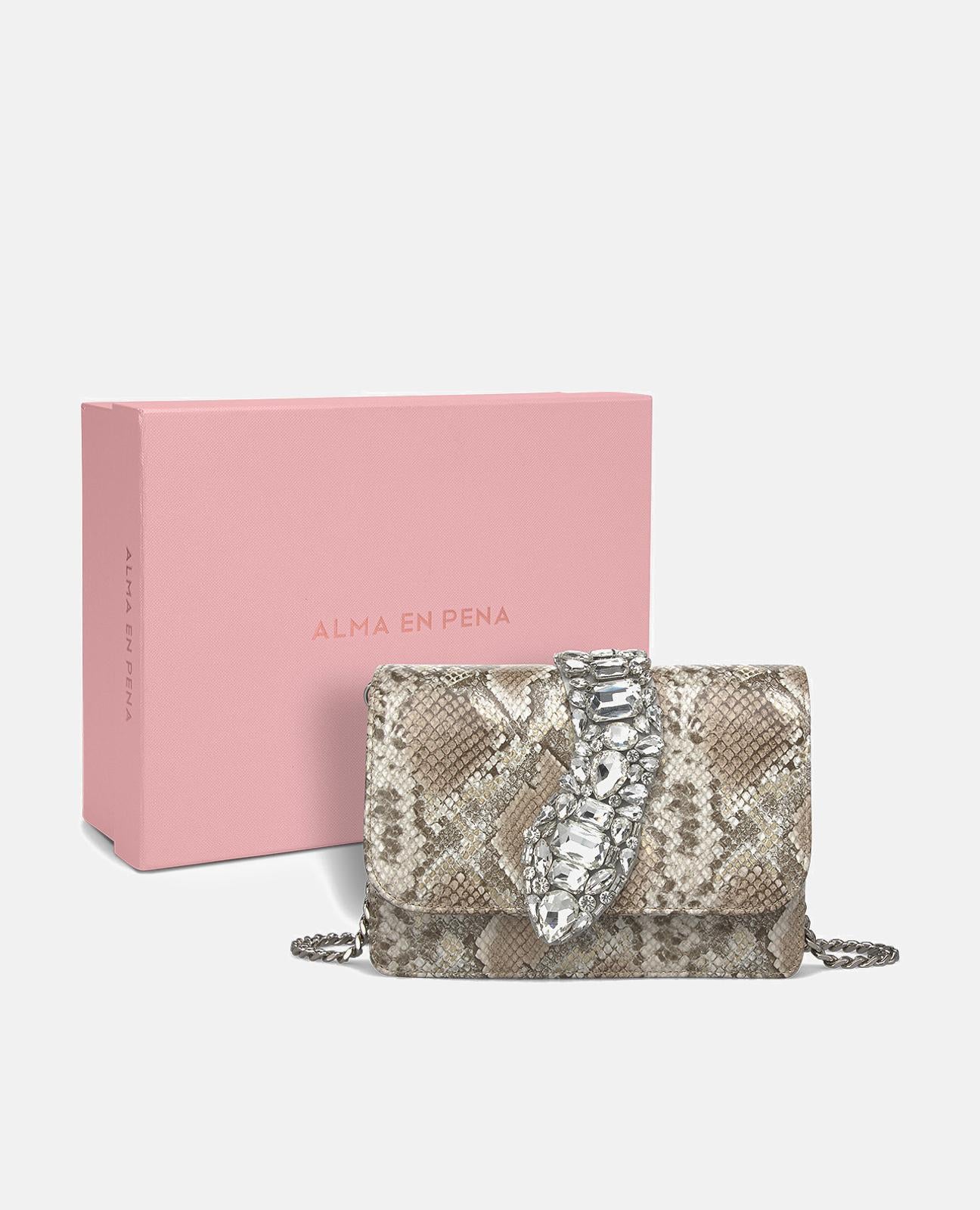 BOLSO BANDOLERA SOLAPA SERPIENTE - Image 4