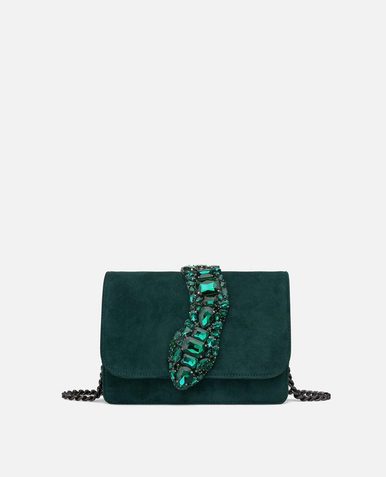 BOLSO BANDOLERA SOLAPA SERPIENTE