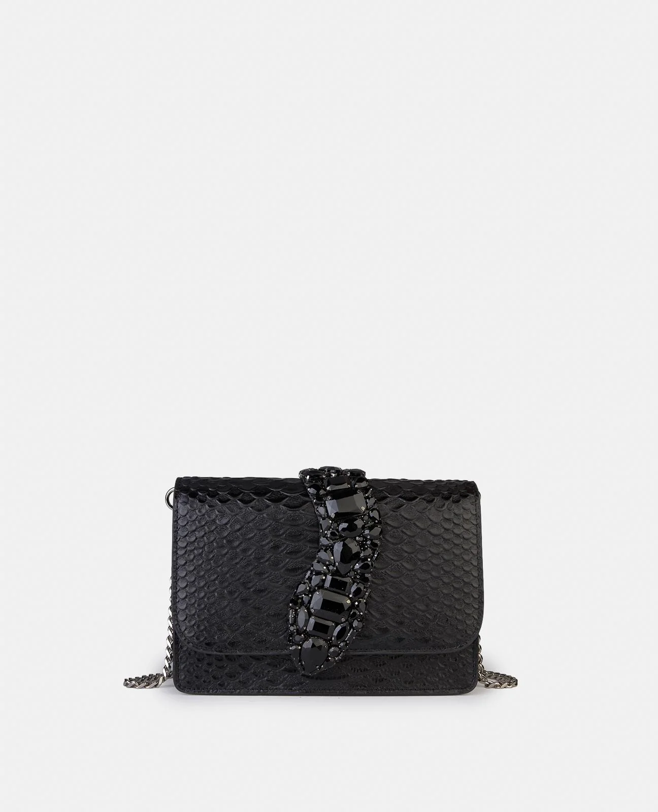BOLSO BANDOLERA SOLAPA SERPIENTE