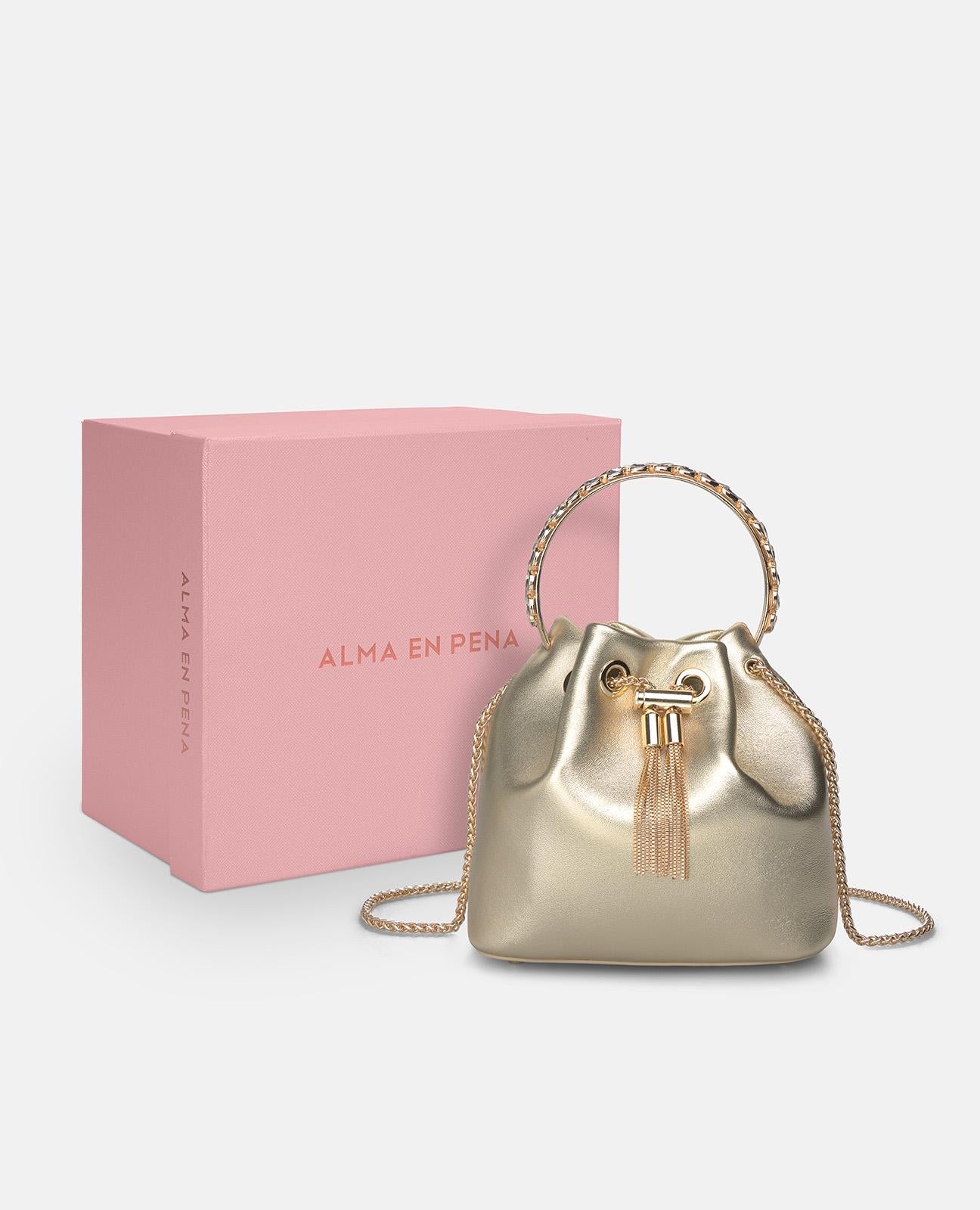 BOLSO DE MANO ASA PEDRERÍA - Image 4