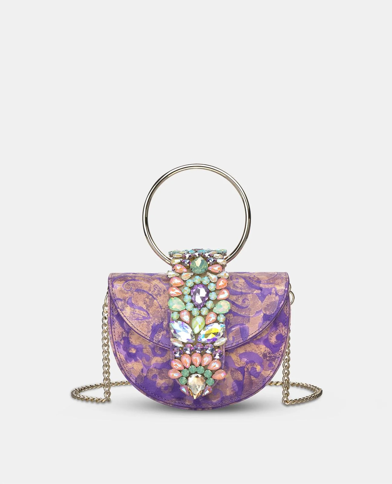 BOLSO MEDIA LUNA JOYA