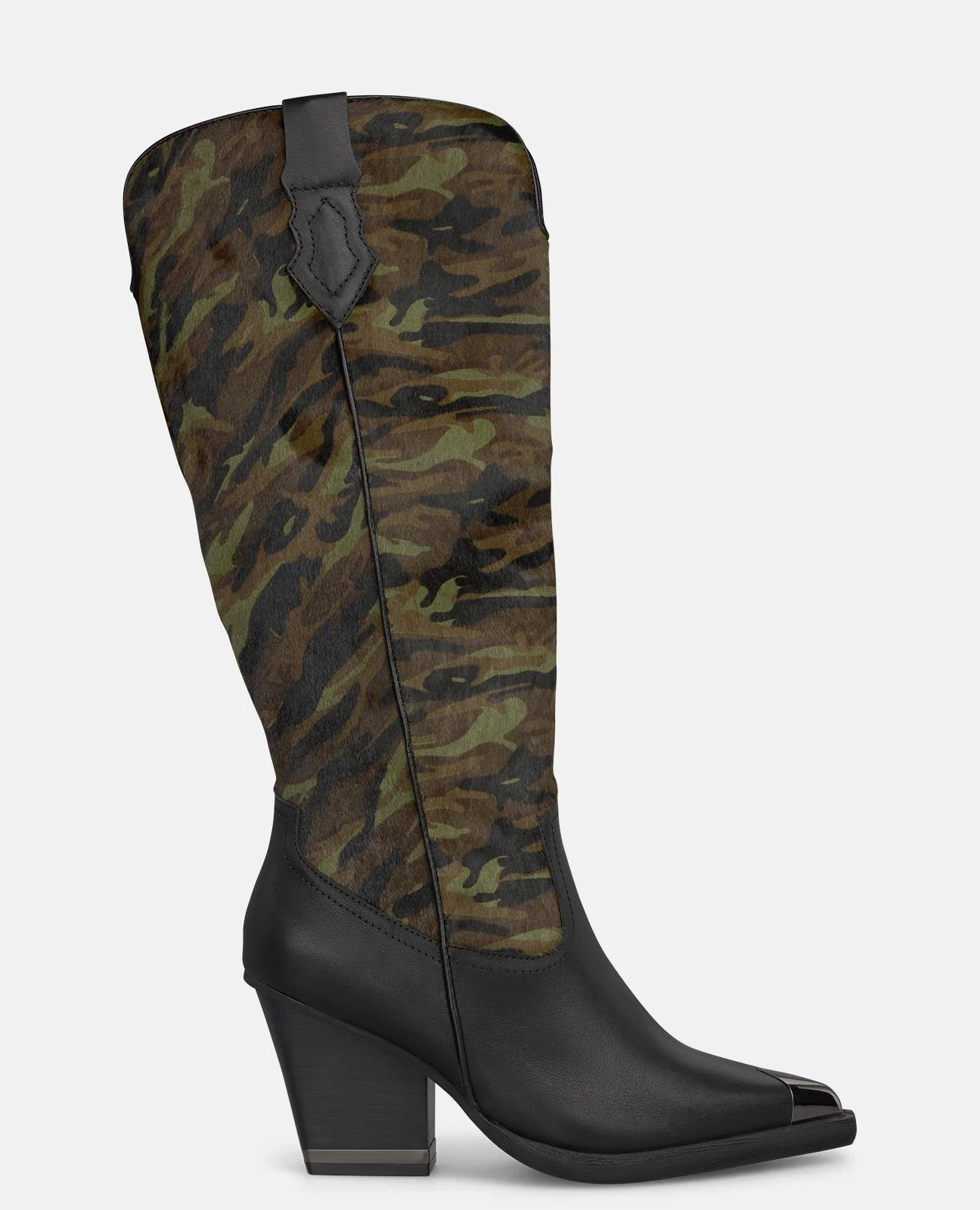 BOTA TACÓN ESTAMPADO
