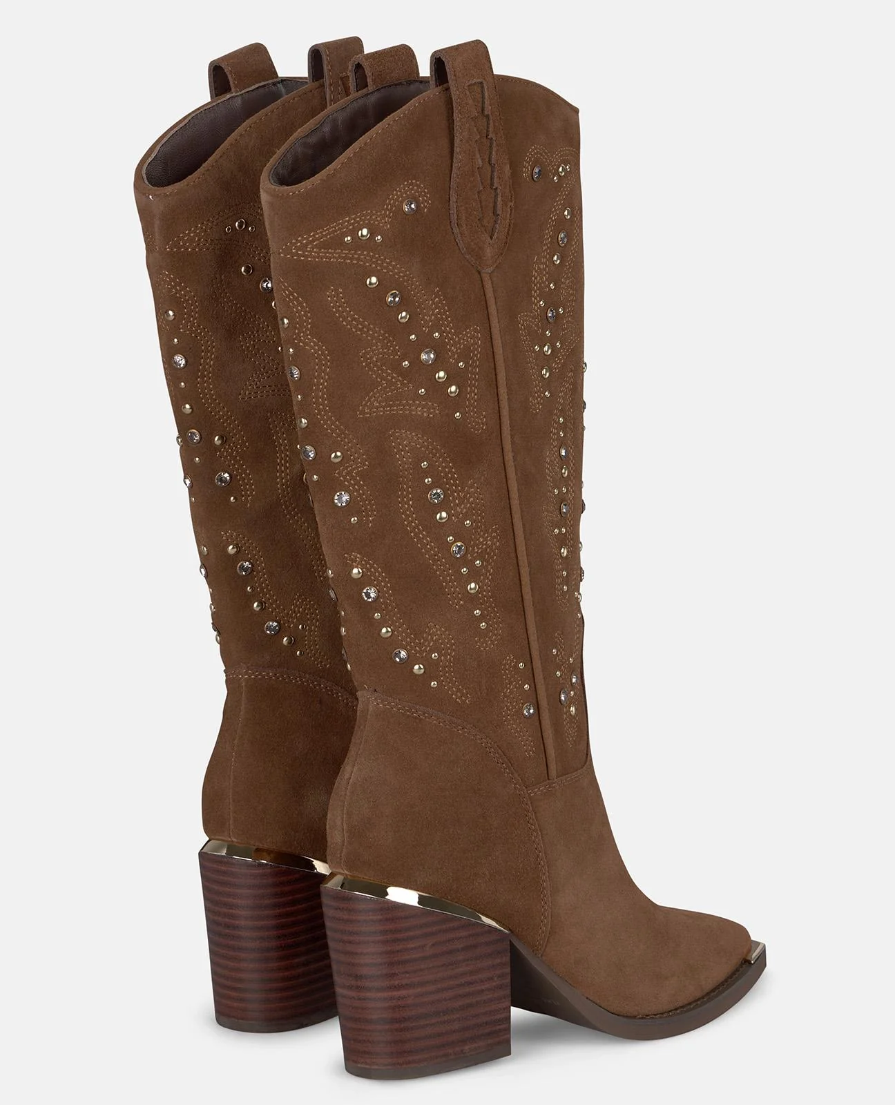 BOTA TACÓN TACHAS PEDRERÍA - Image 4