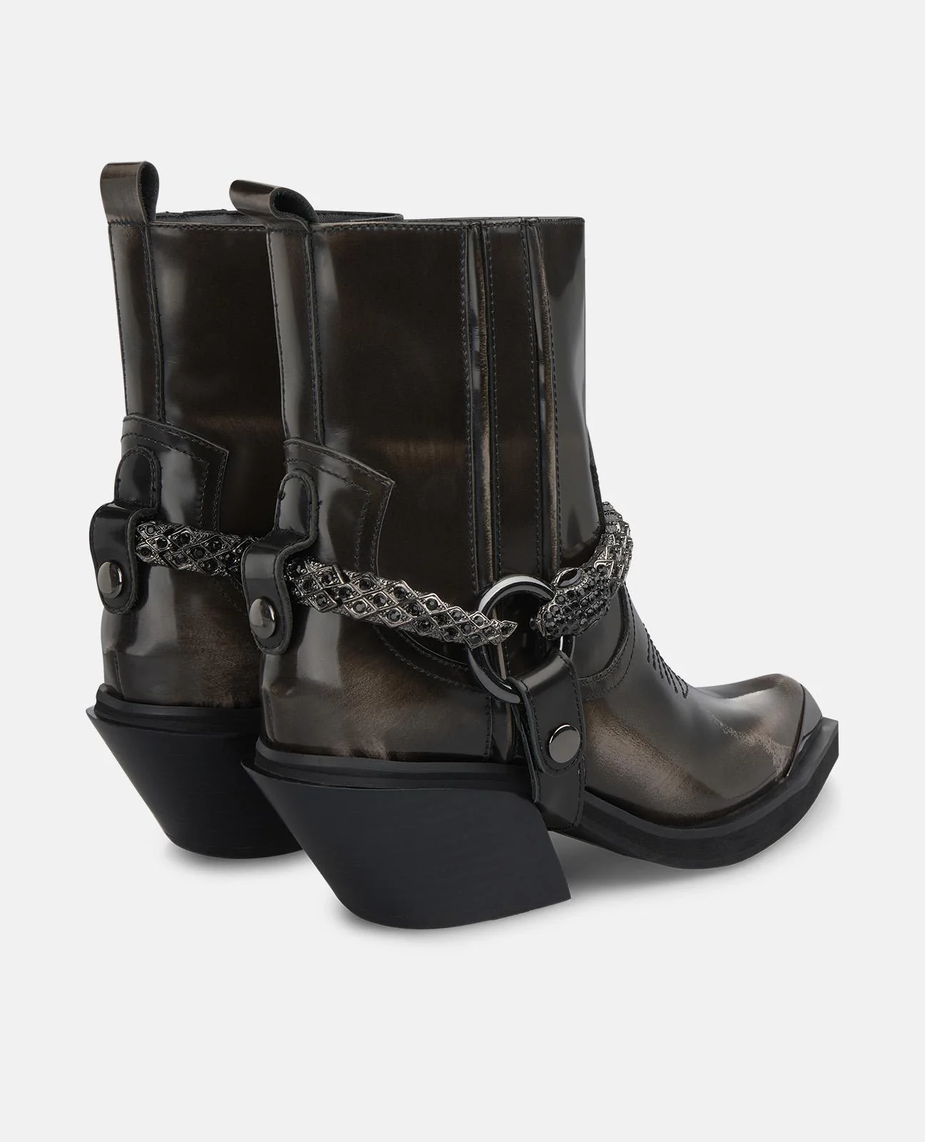BOTINES CON DETALLE SERPIENTE - Image 3