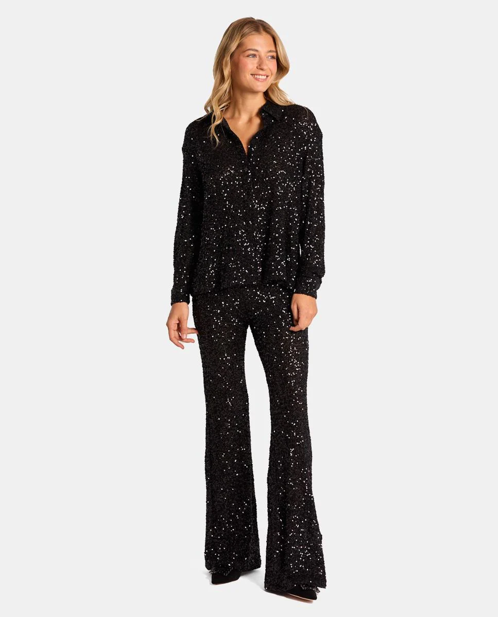 CAMISA CUBIERTA DE LENTEJUELAS - Image 4