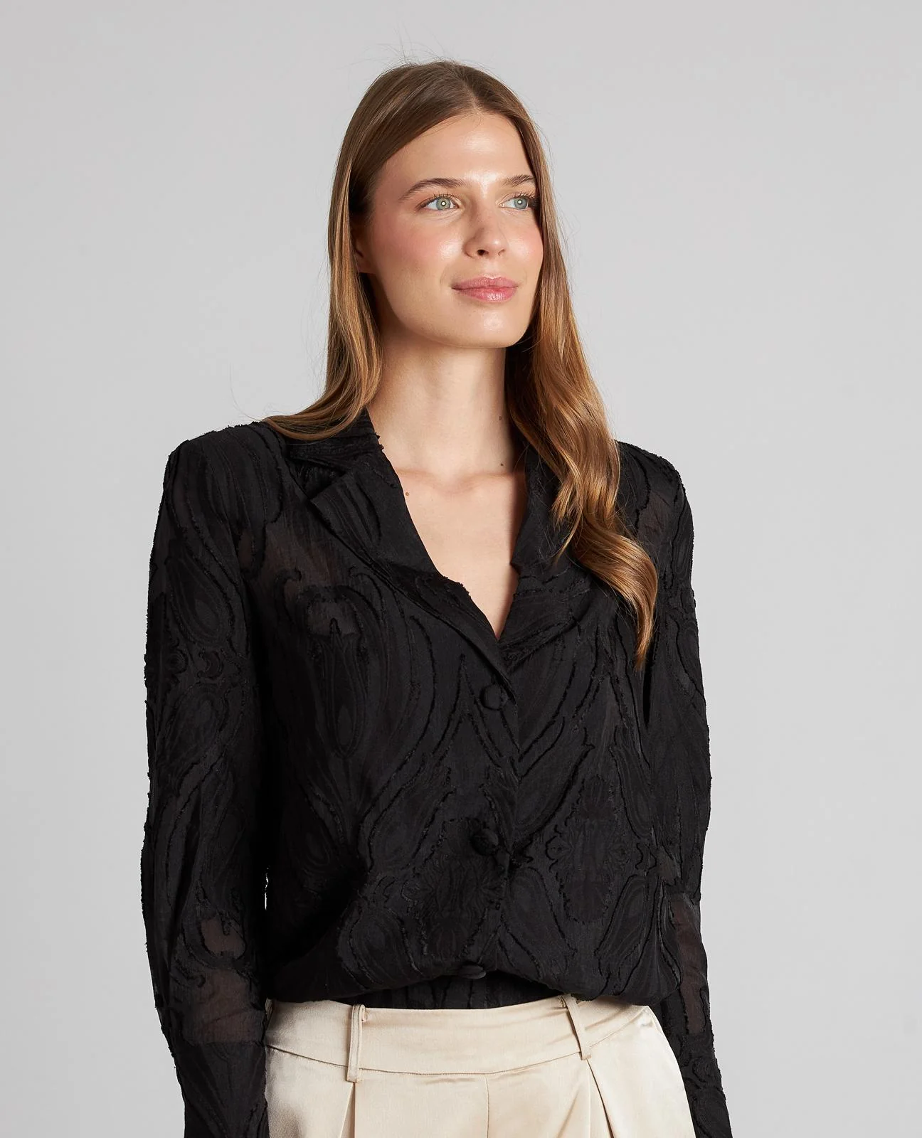 CAMISA JACQUARD