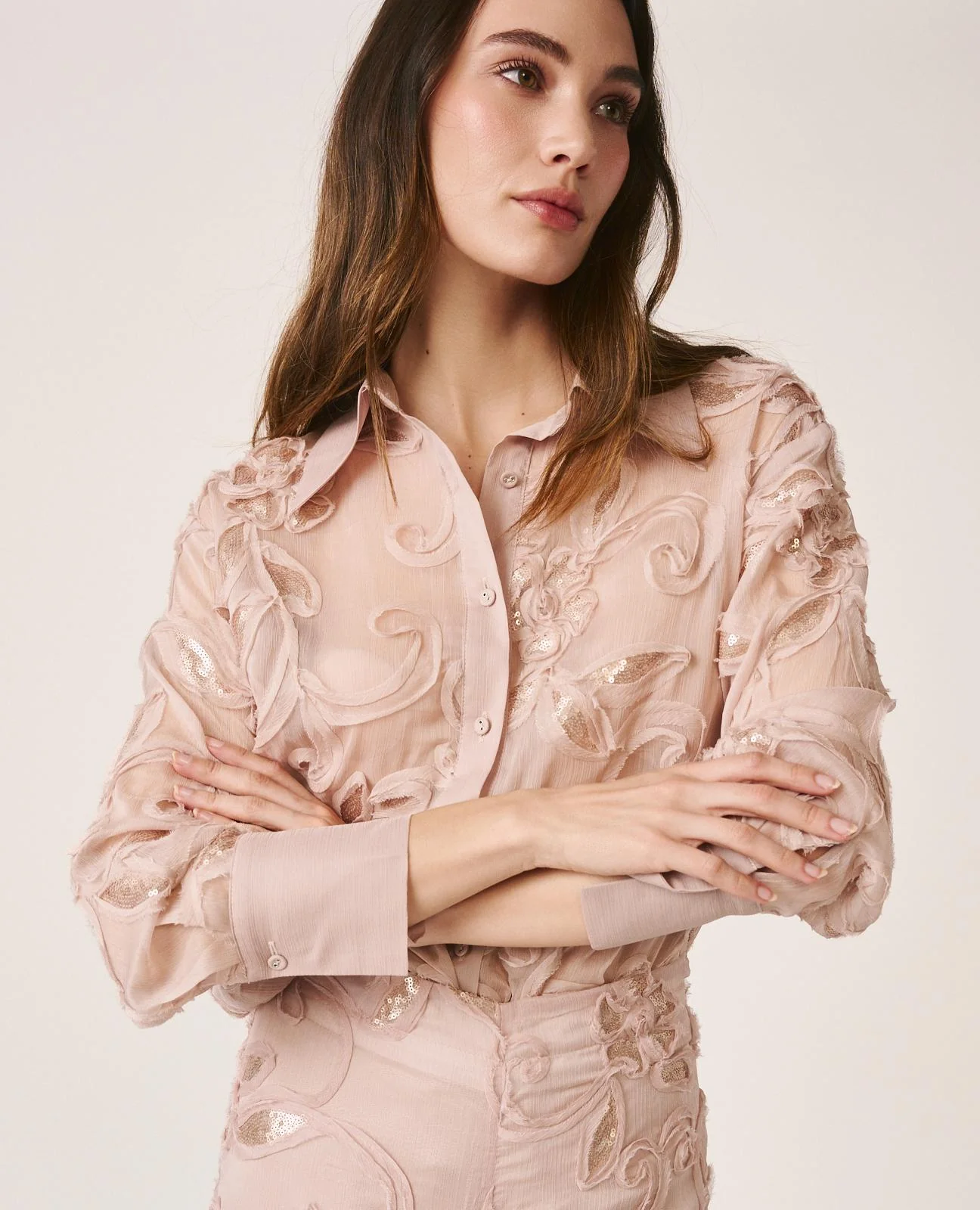 CAMISA LARGA BORDADA - Image 3