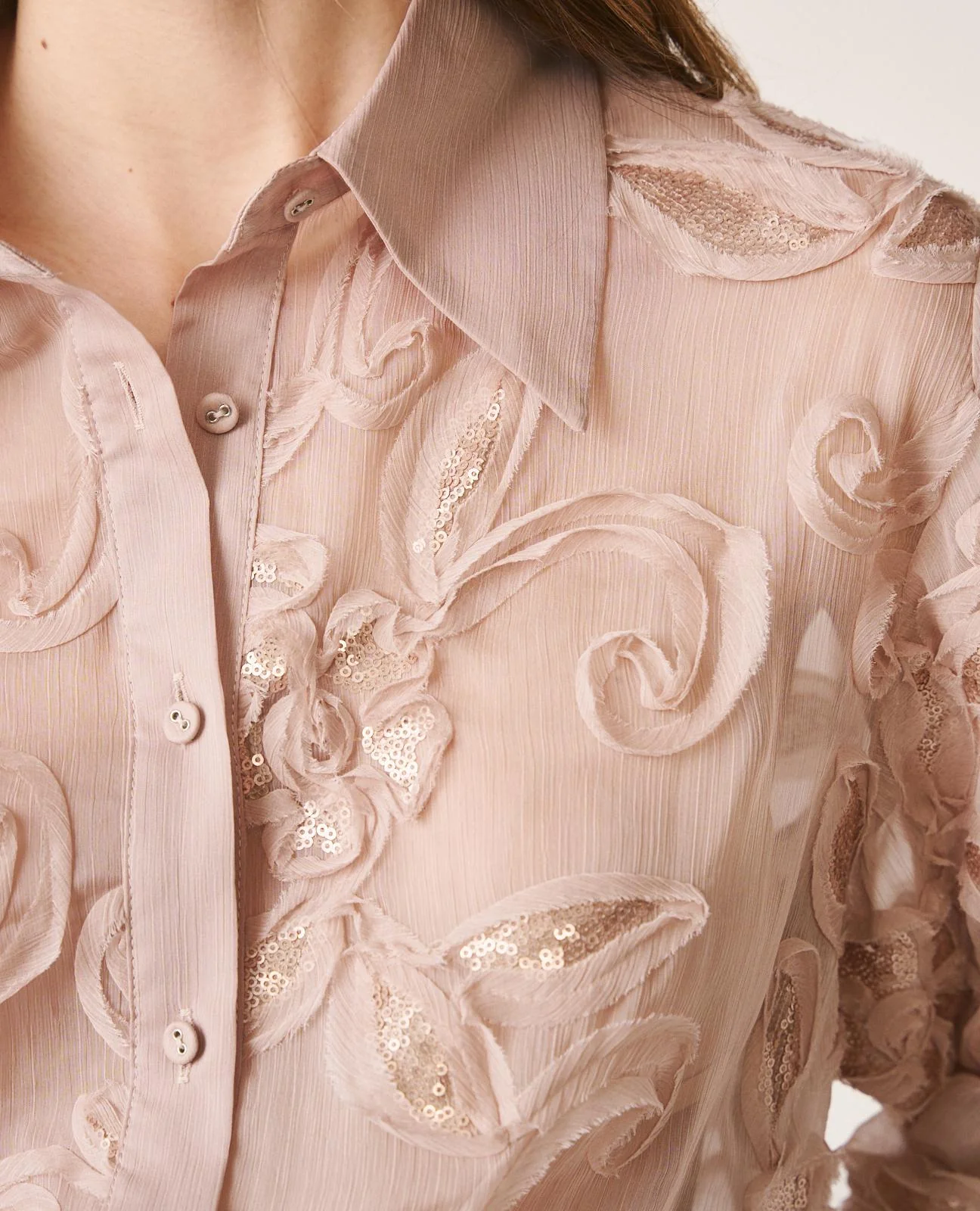CAMISA LARGA BORDADA - Image 4