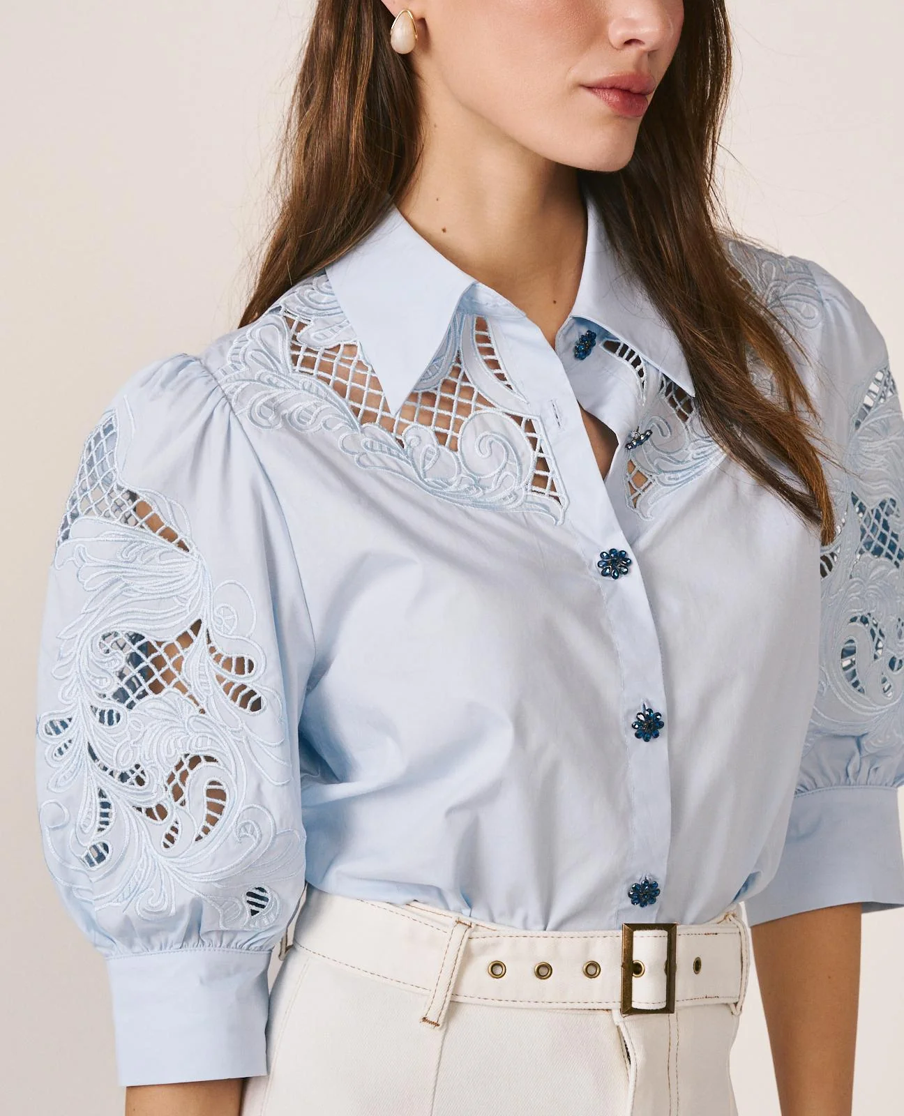 CAMISA POPELÍN ALGODÓN - Image 4