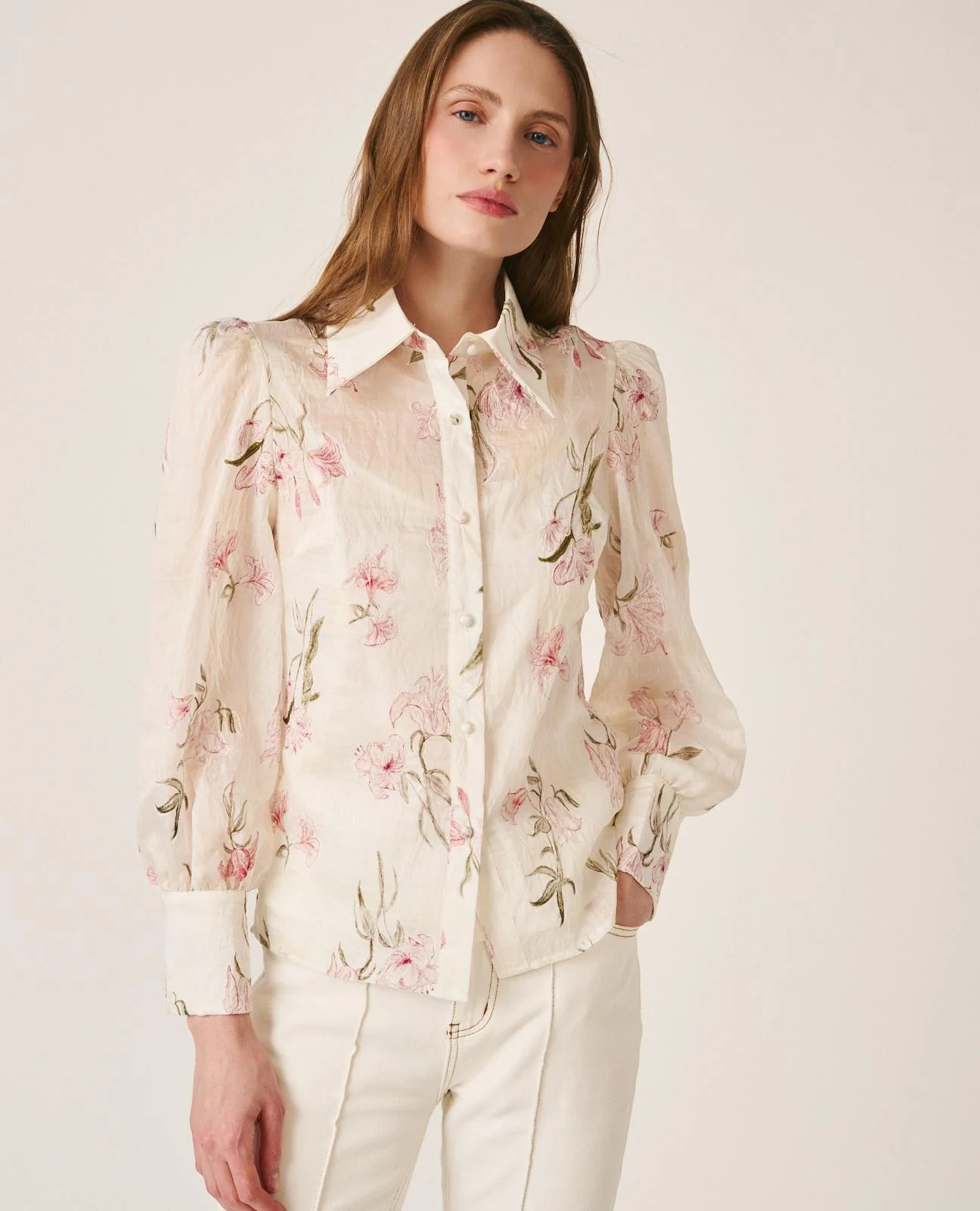 CAMISA SEMITRANSPARENTE - Image 3