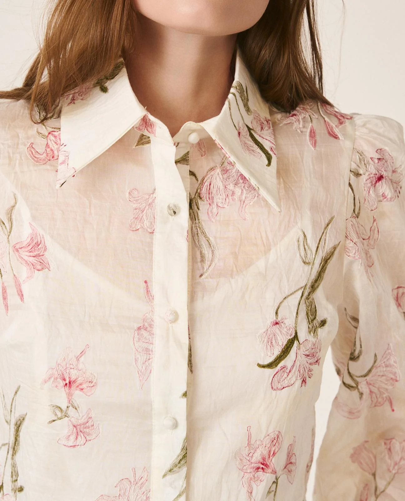 CAMISA SEMITRANSPARENTE - Image 4