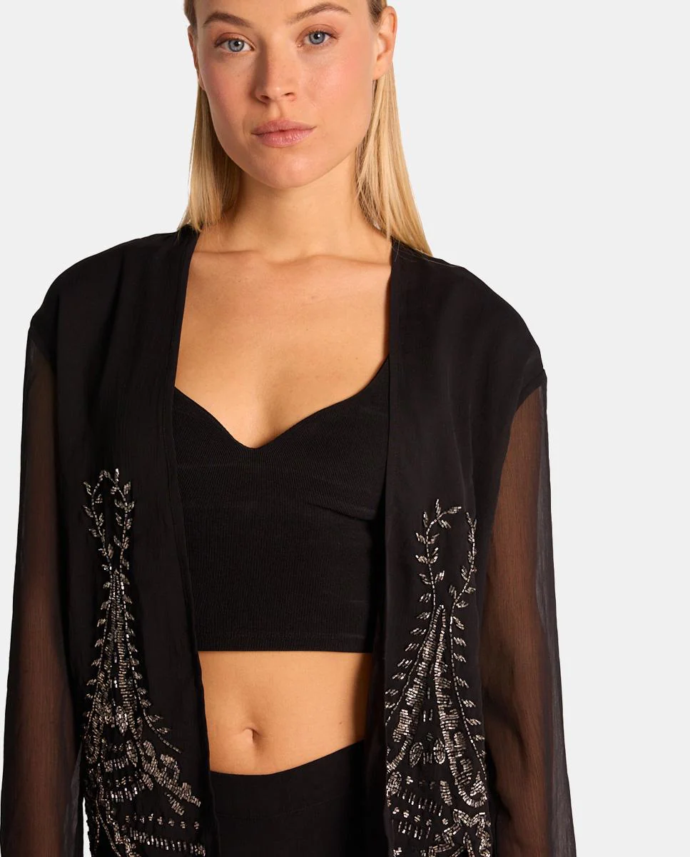 CHAQUETA CON ABALORIOS - Image 2