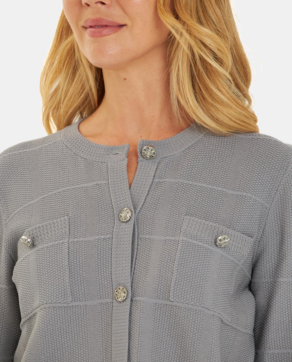 CHAQUETA DE PUNTO JOYA - Image 2