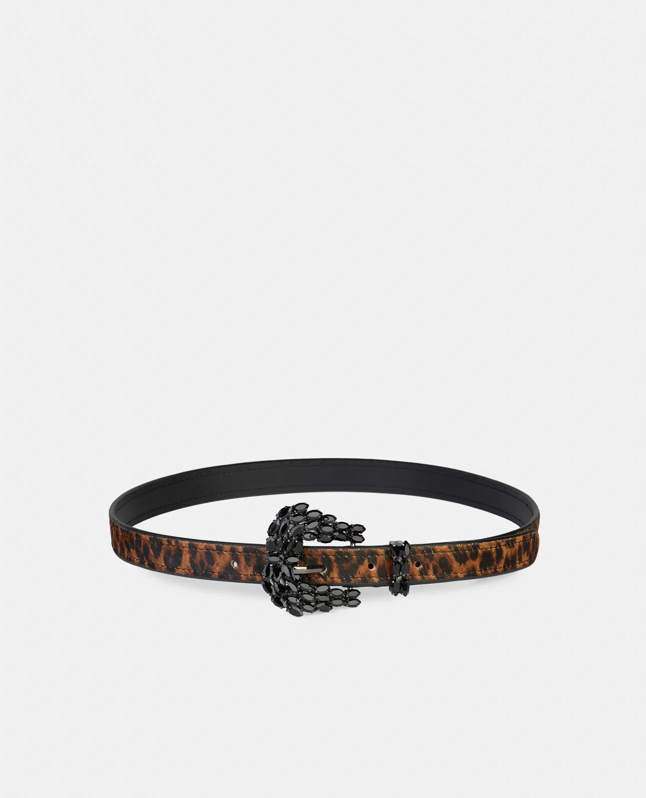 CINTURÓN ESTAMPADO HEBILLA JOYA