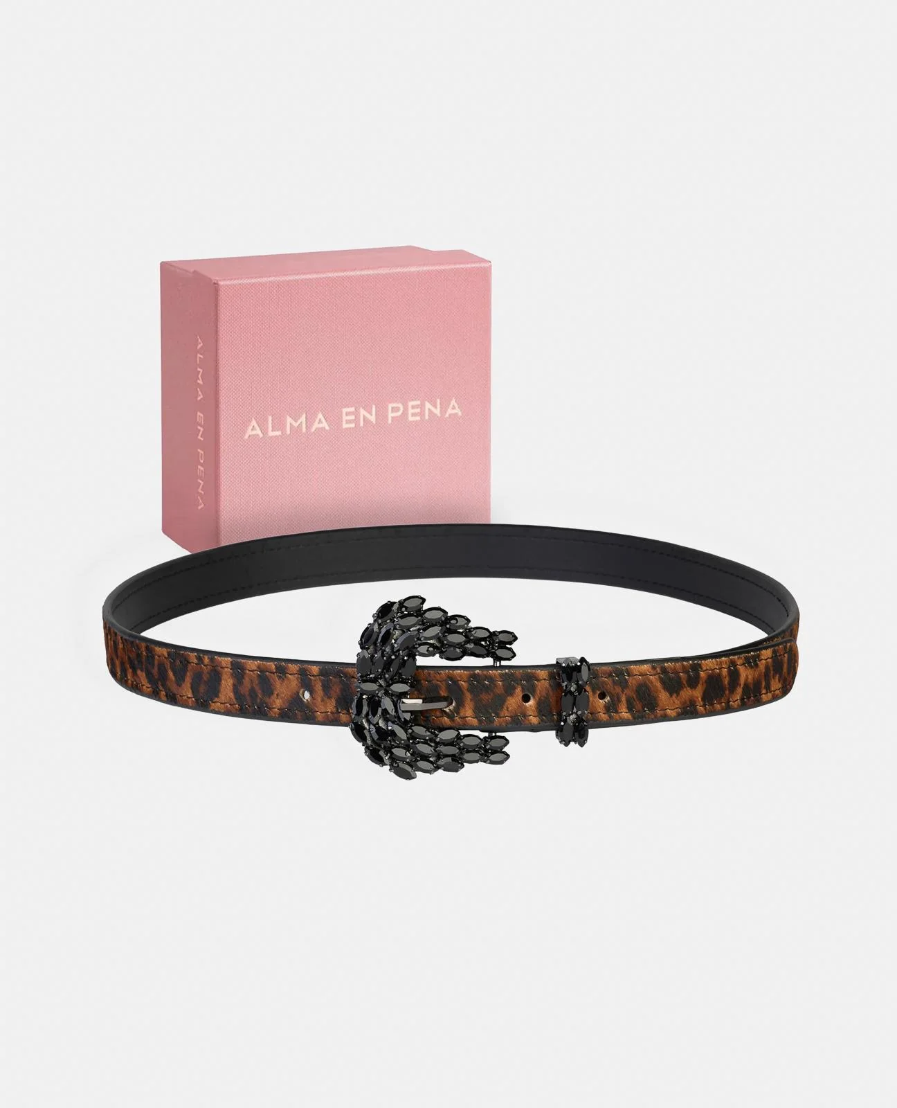 CINTURÓN ESTAMPADO HEBILLA JOYA - Image 5