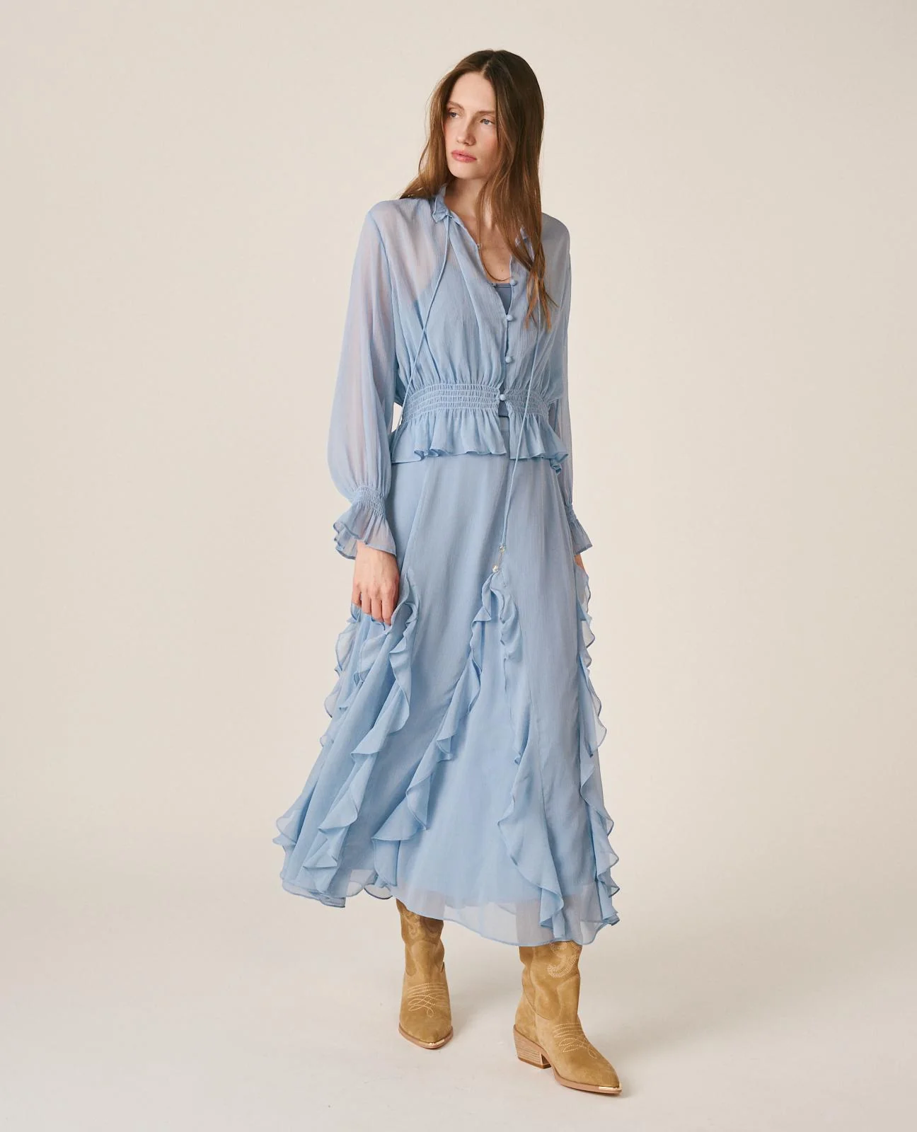 FALDA MIDI GASA - Image 3