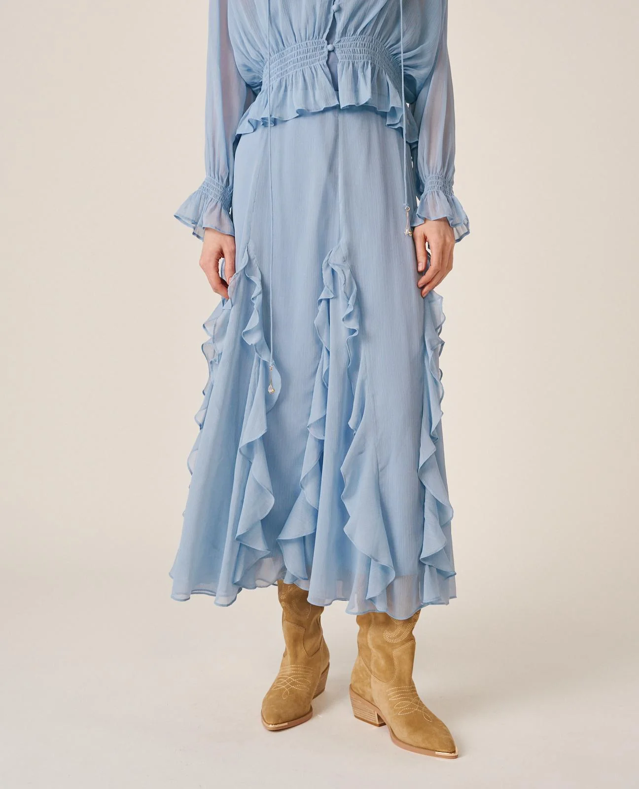 FALDA MIDI GASA - Image 4