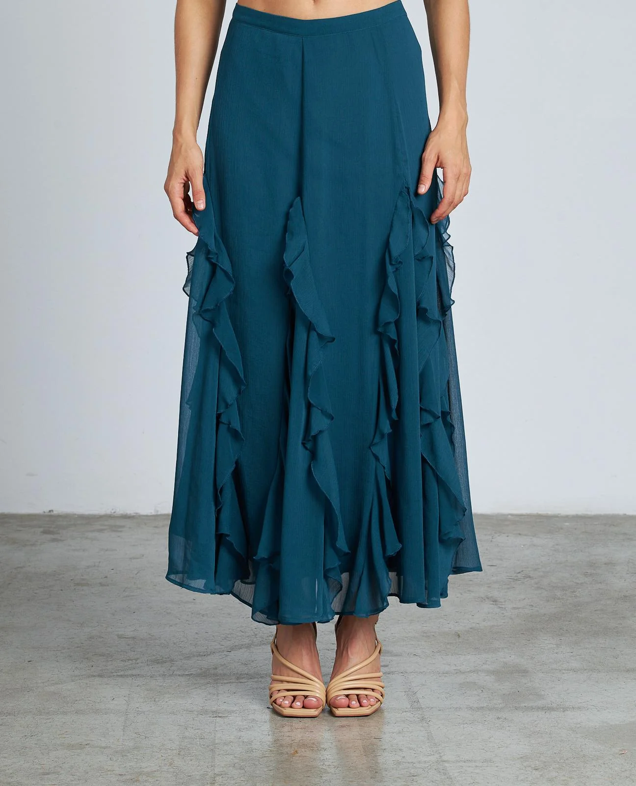 FALDA MIDI VOLANTES - Image 4