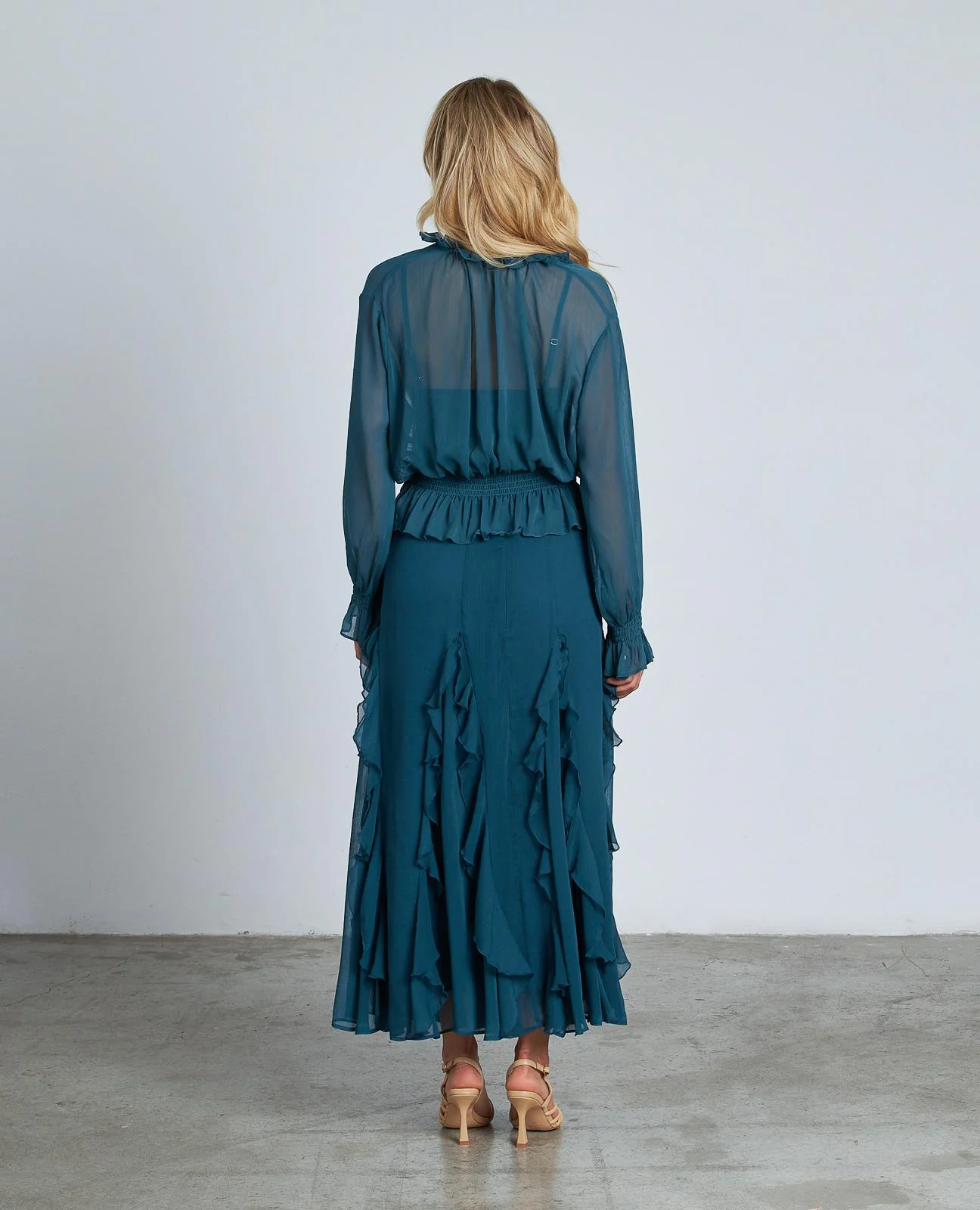 FALDA MIDI VOLANTES - Image 7