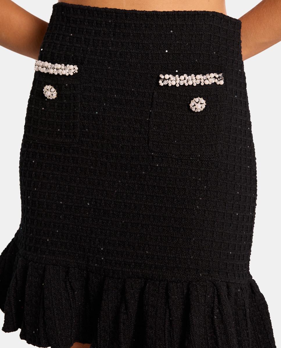 FALDA MINI CON PERLAS - Image 3