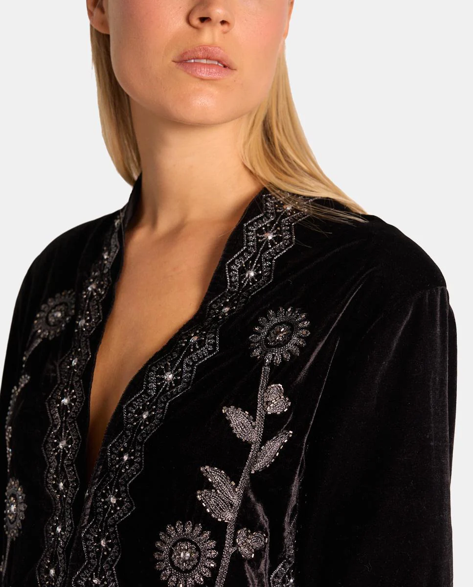 KIMONO BORDADO HILO METALIZADO - Image 2